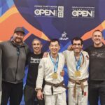 Jiu-jitsu team at the IBJJF Spring Open