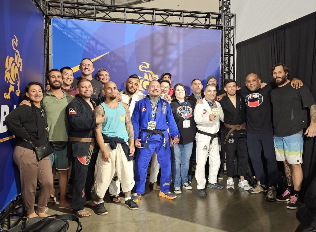 R1ng BJJ Team winning medals at the Internationals Master Tournament