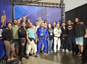 R1ng BJJ Team winning medals at the Internationals Master Tournament