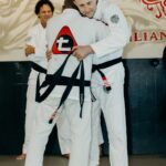 Jujitsu Black belts student and professor